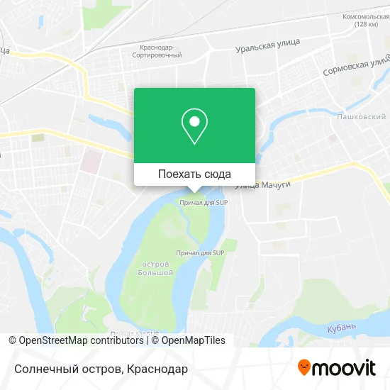 Карта Солнечный остров