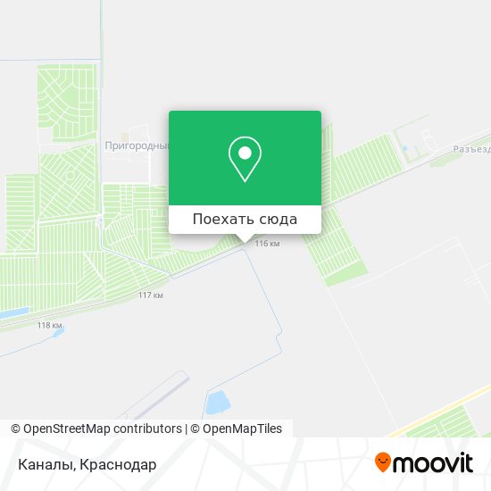 Карта Каналы