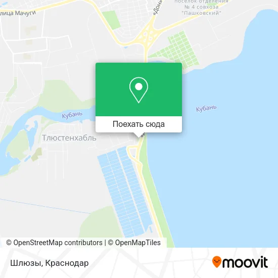 Карта Шлюзы
