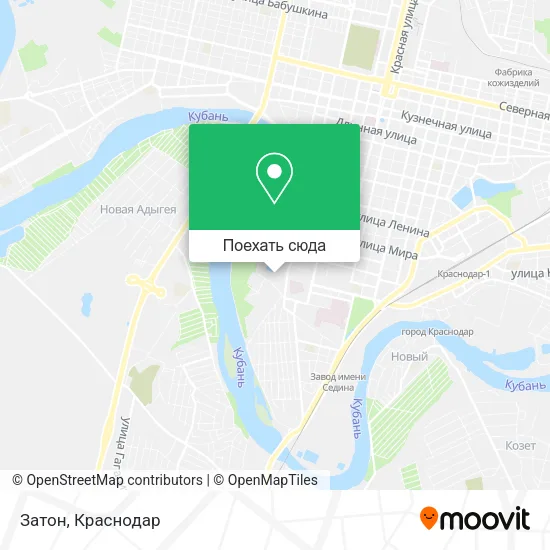 Карта Затон