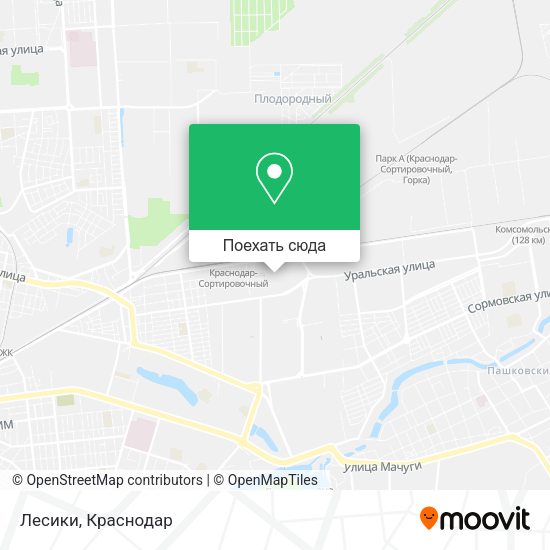 Карта Лесики