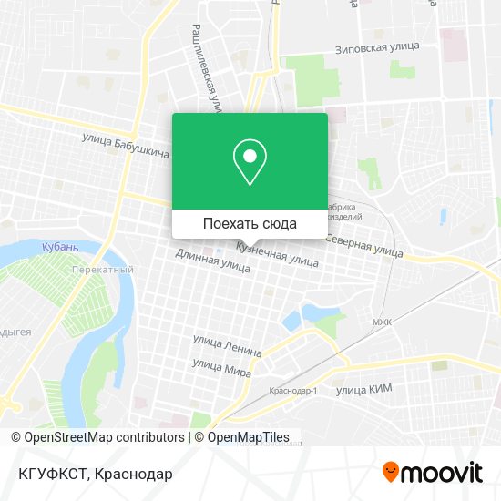 Карта КГУФКСТ
