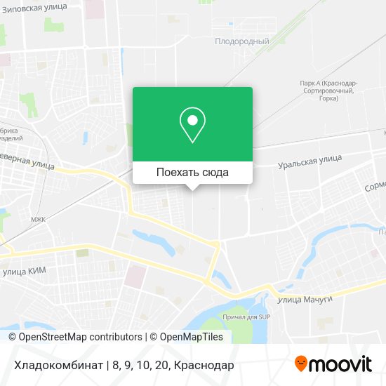 Карта Хладокомбинат | 8, 9, 10, 20