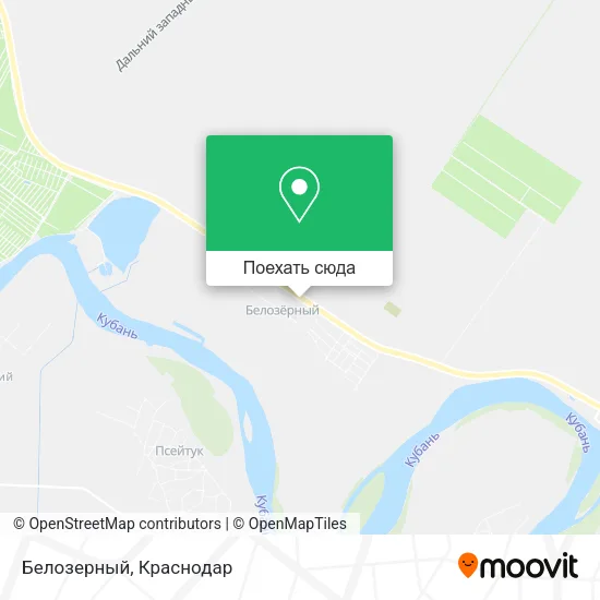 Карта Белозерный