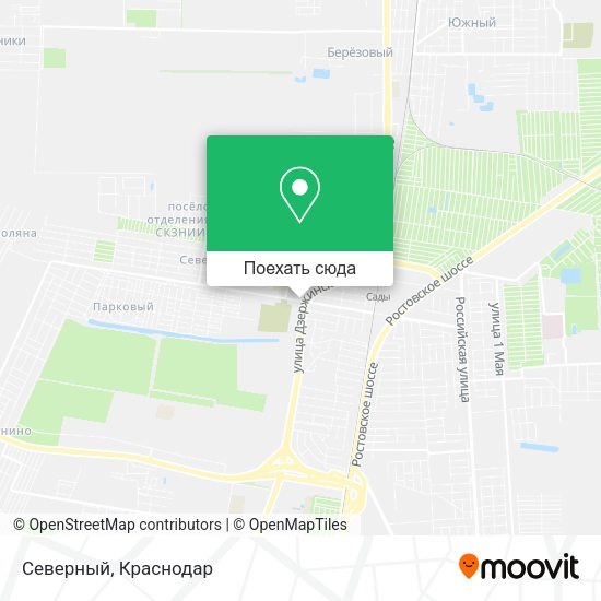 Карта Северный