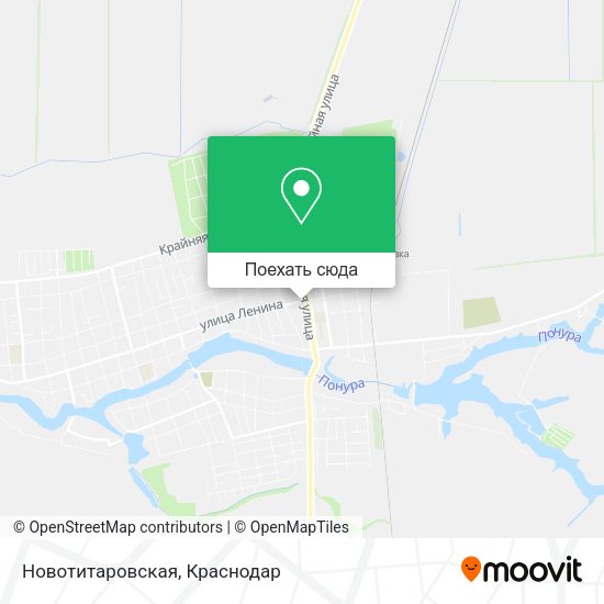 Карта Новотитаровская