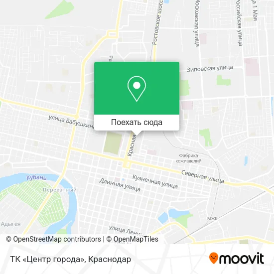 Карта ТК «Центр города»