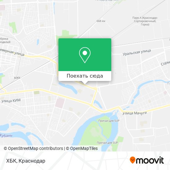 Карта ХБК