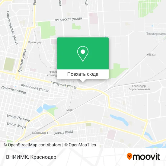 Карта ВНИИМК