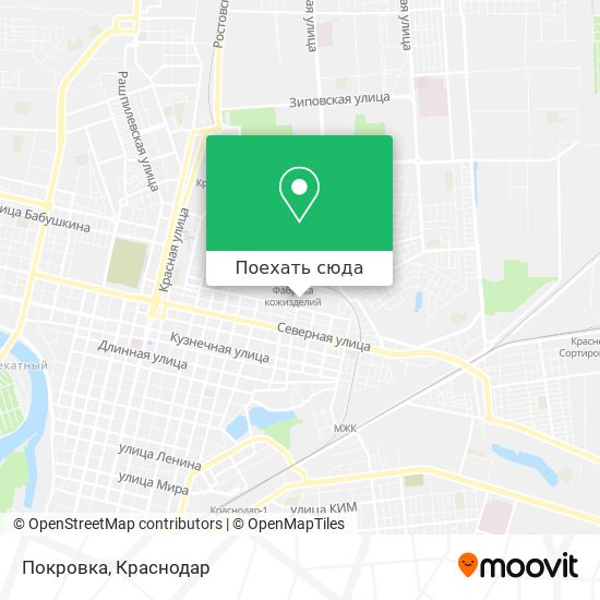 Карта Покровка