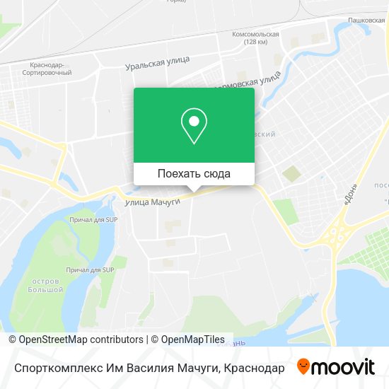 Карта Спорткомплекс Им Василия Мачуги