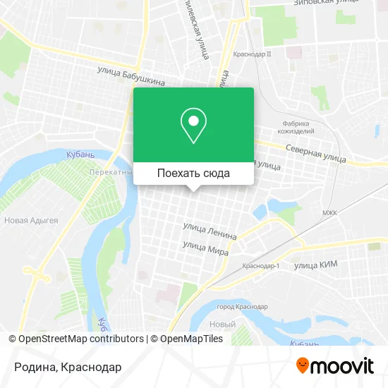 Карта Родина