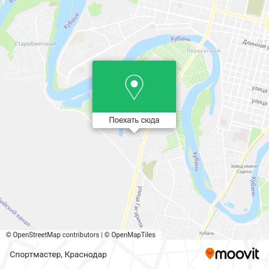 Карта Спортмастер