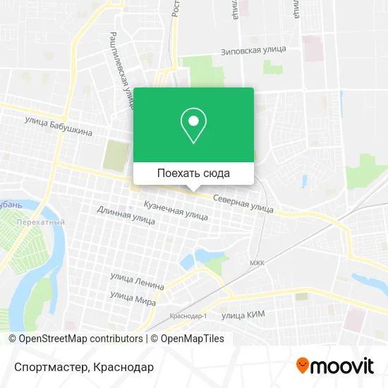 Карта Спортмастер