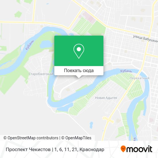 Карта Проспект Чекистов | 1, 6, 11, 21