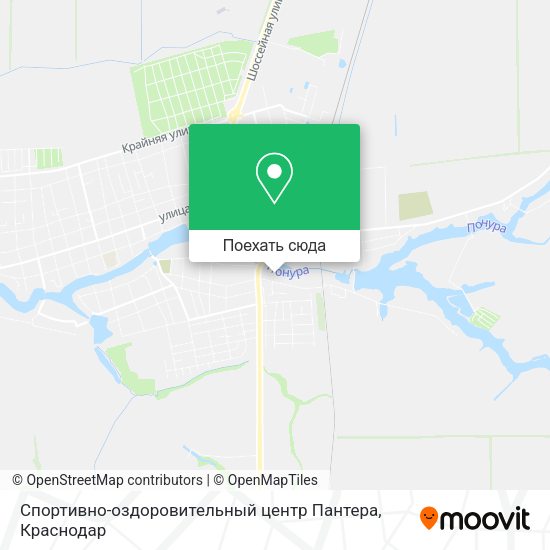 Карта Спортивно-оздоровительный центр  Пантера