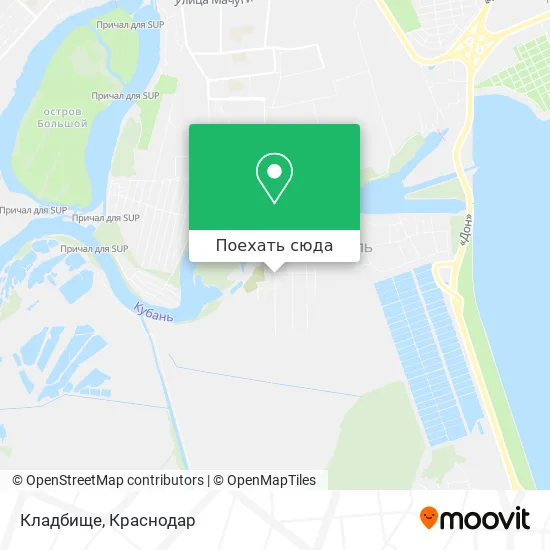 Карта Кладбище