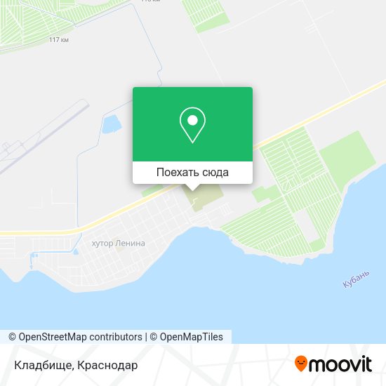 Карта Кладбище
