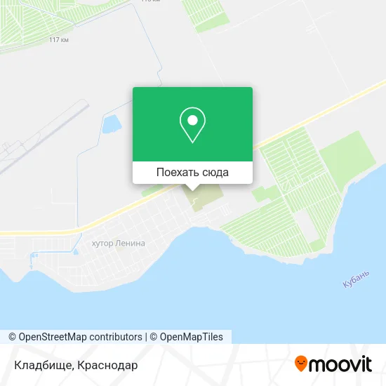 Карта Кладбище