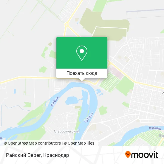 Карта Райский Берег