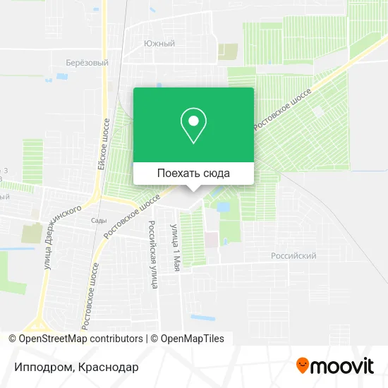 Карта Ипподром