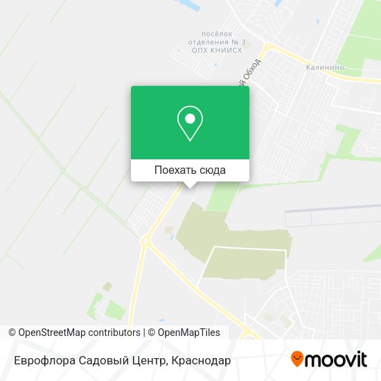 Карта Еврофлора  Садовый Центр