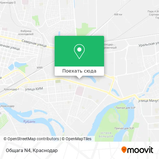 Карта Общага N4