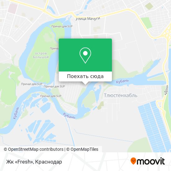 Карта Жк «Fresh»