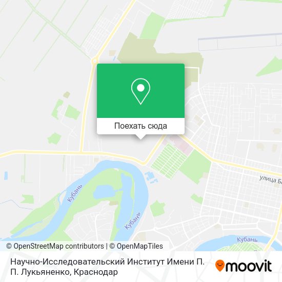 Карта Научно-Исследовательский Институт Имени П. П. Лукьяненко