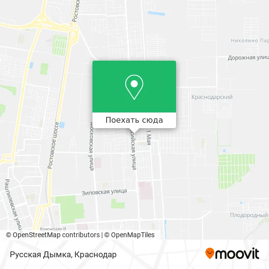 Карта Русская Дымка
