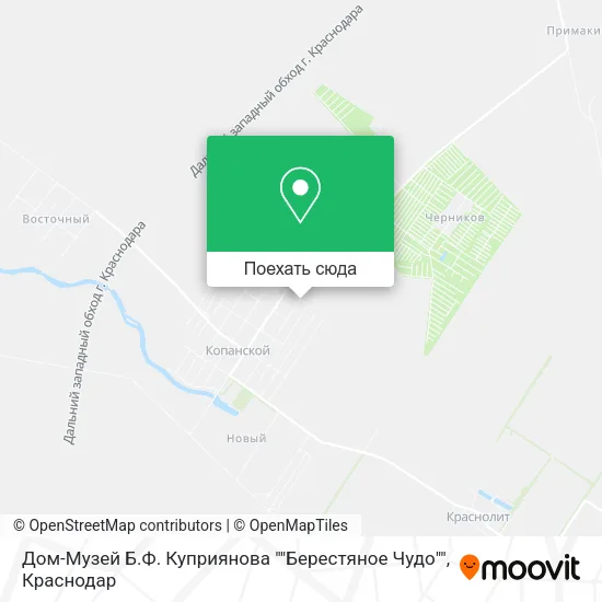 Карта Дом-Музей Б.Ф. Куприянова ""Берестяное Чудо""