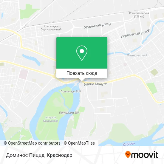 Карта Доминос Пицца