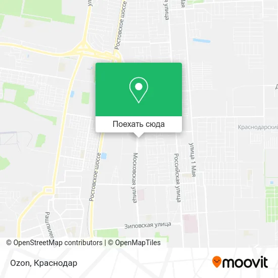 Карта Ozon