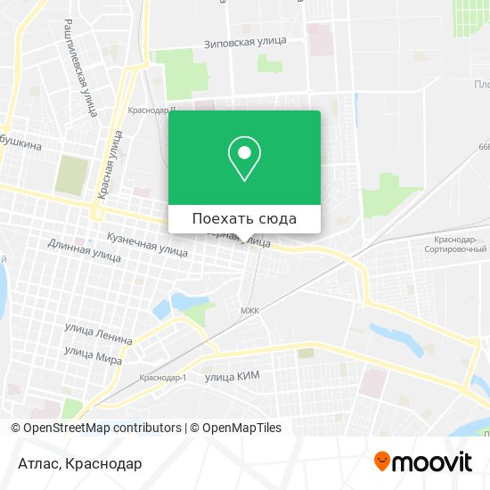 Карта Атлас