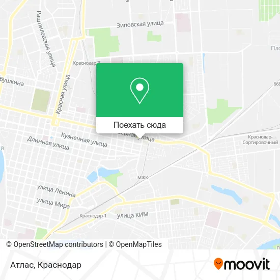 Карта Атлас