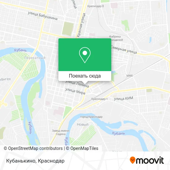 Карта Кубанькино