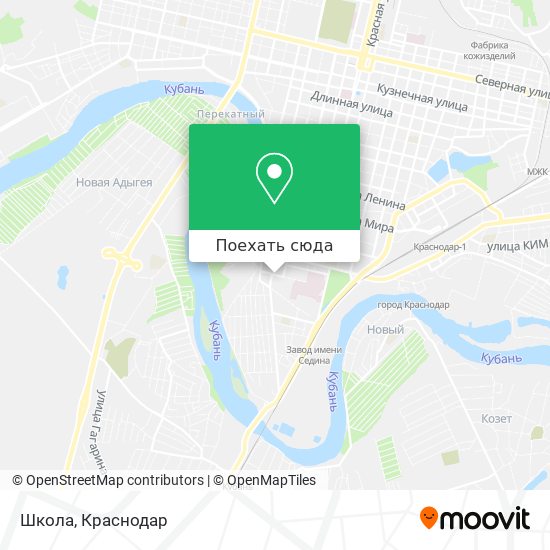 Карта Школа