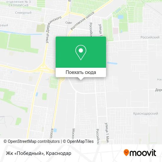 Карта Жк «Победный»