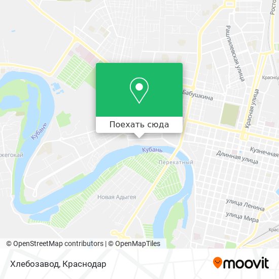 Карта Хлебозавод