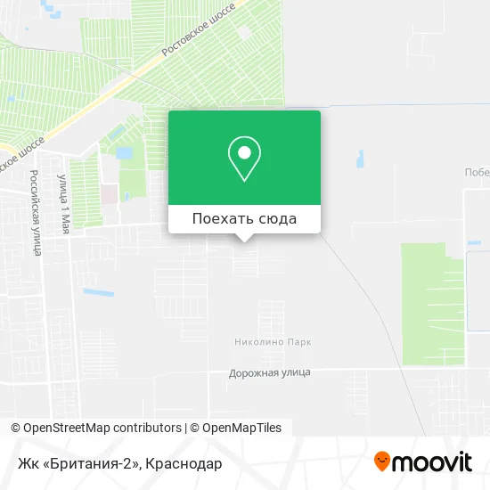 Карта Жк «Британия-2»