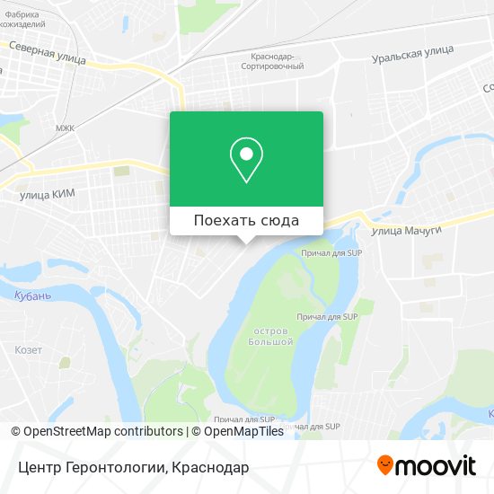 Карта Центр Геронтологии