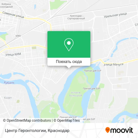 Карта Центр Геронтологии