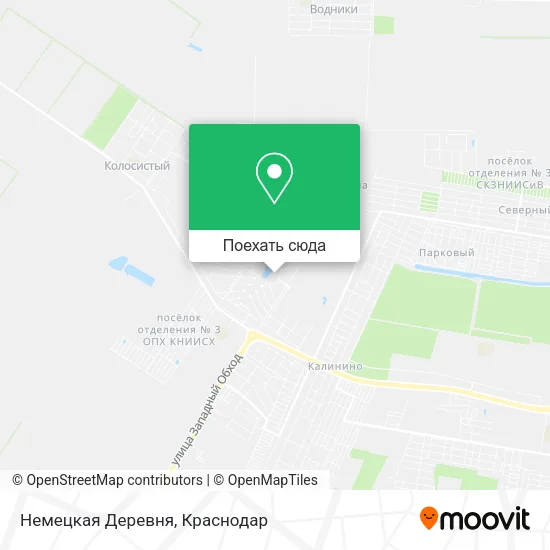 Карта Немецкая Деревня