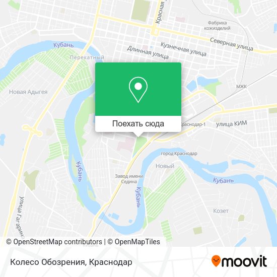 Карта Колесо Обозрения