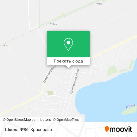 Карта Школа №86
