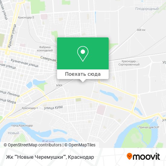 Карта Жк ""Новые Черемушки""