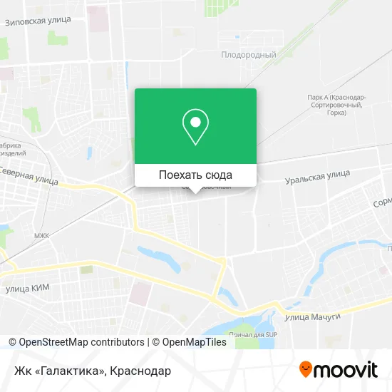 Карта Жк «Галактика»