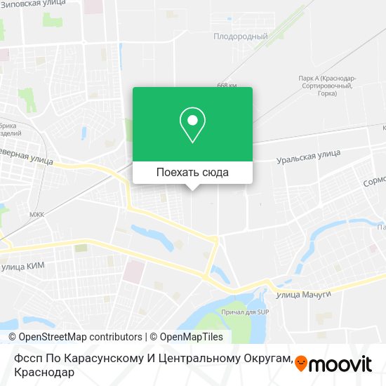 Карта Фссп По Карасунскому И Центральному Округам