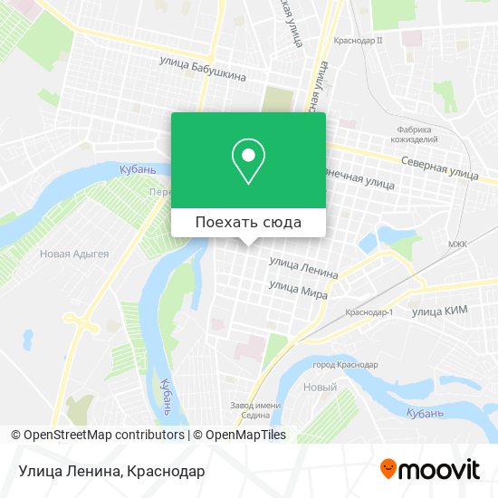 Карта Улица Ленина
