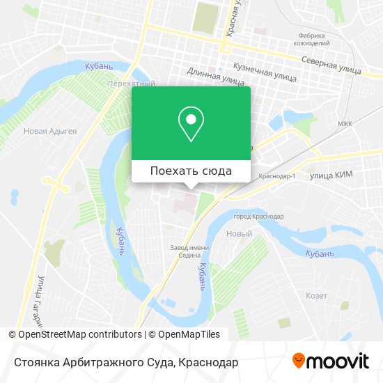 Карта Стоянка Арбитражного Суда